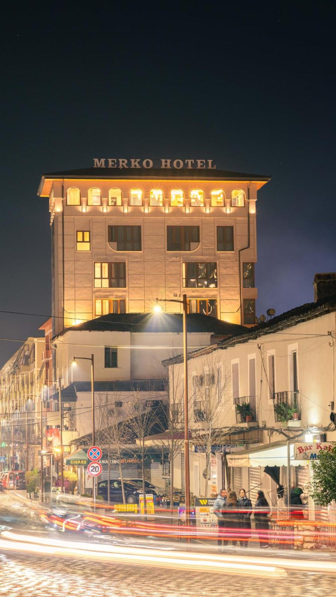 Merko Hotel Berat Eksteriør billede